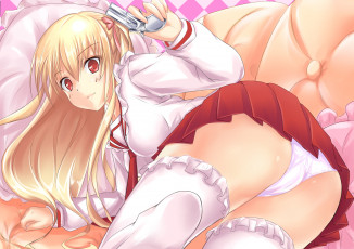 Картинка аниме aria the scarlet ammo