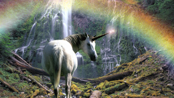 Картинка фэнтези единороги