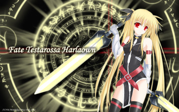 Картинка mahou shoujo lyrical nanoha аниме