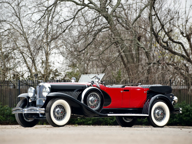 Обои картинки фото duesenberg, model, 487, 2336, dual, cowl, phaeton, by, lebaron, автомобили