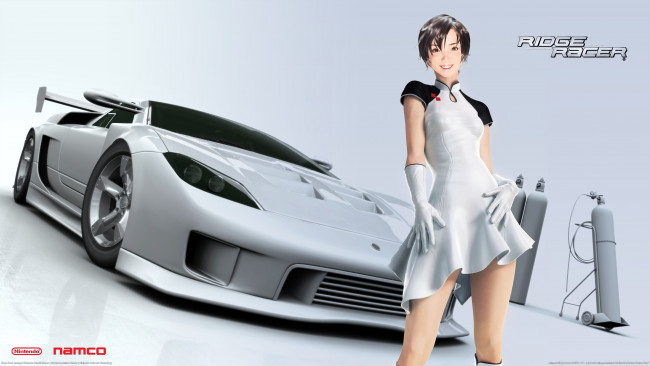 Обои картинки фото ridge, racer, artwork, видео, игры