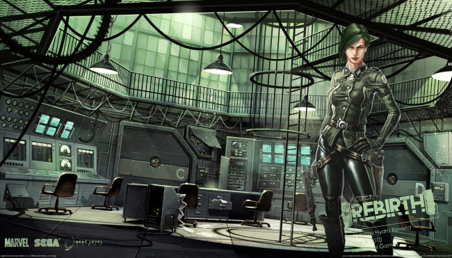 Обои картинки фото captain, america, super, soldier, artwork, видео, игры