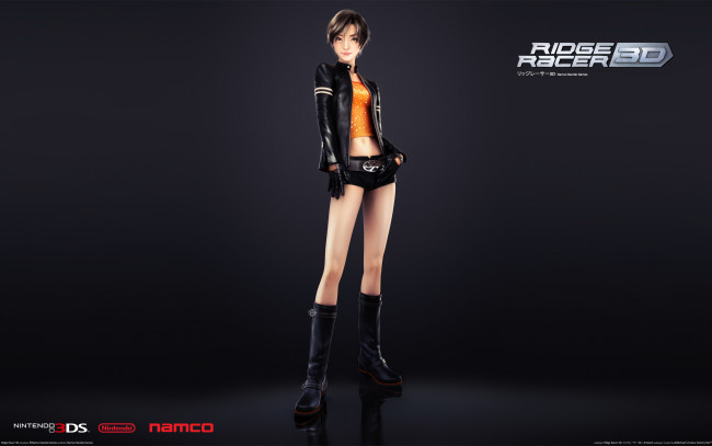 Обои картинки фото ridge, racer, 3d, artwork, видео, игры