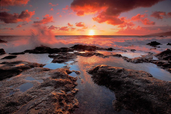 Обои картинки фото природа, восходы, закаты