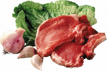 Картинка еда мясные блюда мясо чеснок