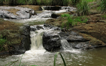 Картинка природа реки озера вода камни