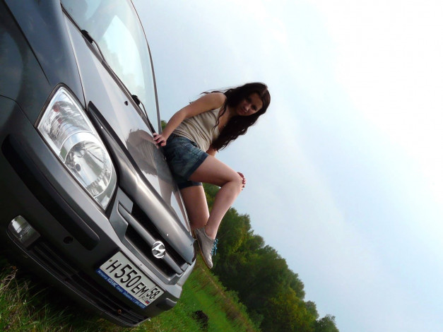 Обои картинки фото автомобили, авто, девушками, и, девушки