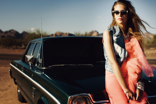 Обои картинки фото автомобили, авто, девушками, clara, alonso