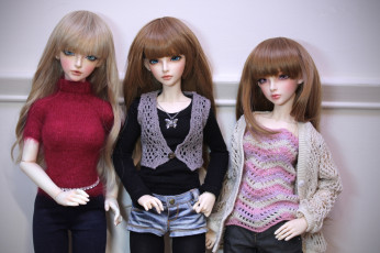 Картинка разное игрушки куклы