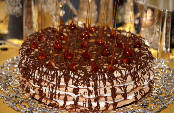 Картинка еда торты шоколад крем