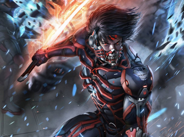 Обои картинки фото фэнтези, роботы,  киборги,  механизмы, маска