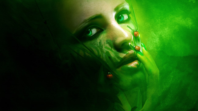 Обои картинки фото фэнтези, фотоарт, глаза