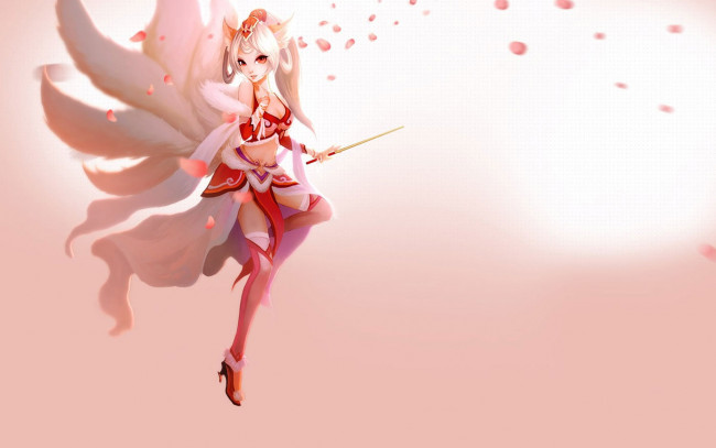 Обои картинки фото immortal, видео игры, ~~~другое~~~, хвостики, девушка