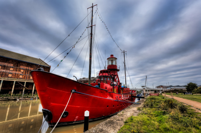 Обои картинки фото корабли, другое, причал, судно