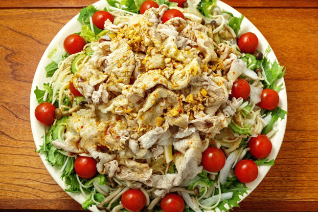 Обои картинки фото еда, мясные блюда, помидоры, мясо