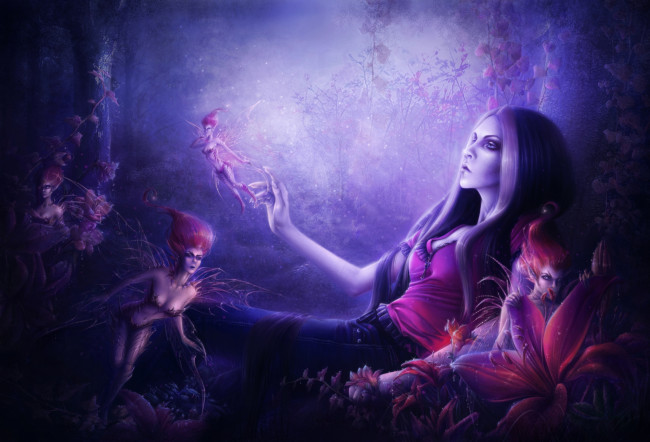 Обои картинки фото фэнтези, феи, существа