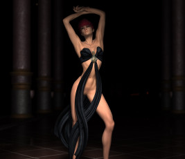 Картинка 3д+графика люди+ people взгляд девушка фон