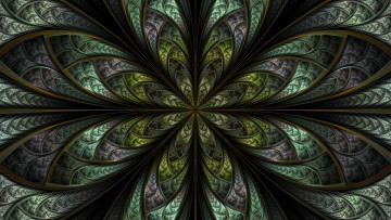 Картинка 3д+графика фракталы+ fractal узор цвета фон