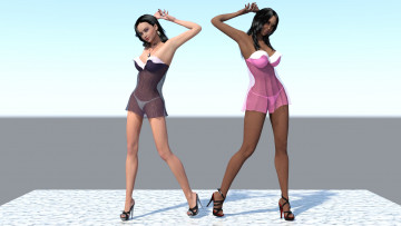 Картинка 3д+графика люди+ people взгляд девушки фон