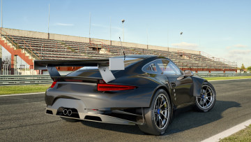 обоя автомобили, 3д, porsche, 2014г