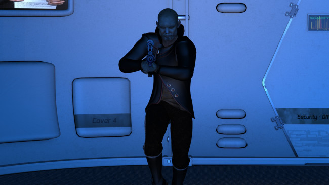 Обои картинки фото 3д графика, фантазия , fantasy, мужчина, оружие, взгляд, фон