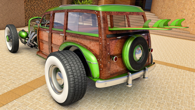 Обои картинки фото автомобили, 3д, автомобиль