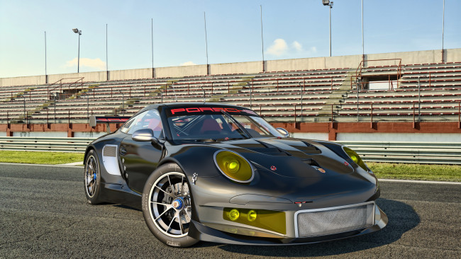 Обои картинки фото автомобили, 3д, porsche, 2014г