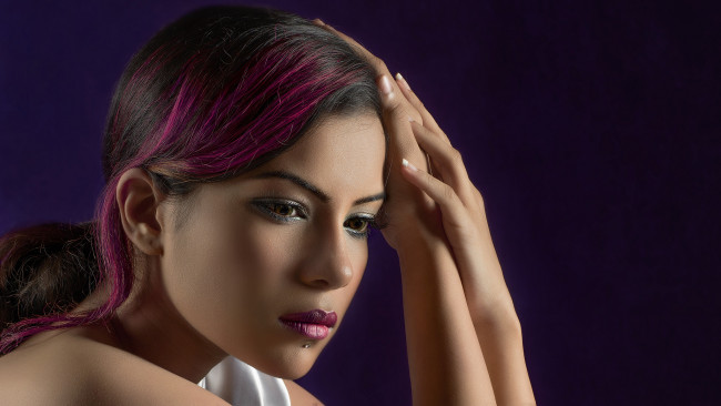 Обои картинки фото девушки, -unsort , лица,  портреты, лицо, взгляд