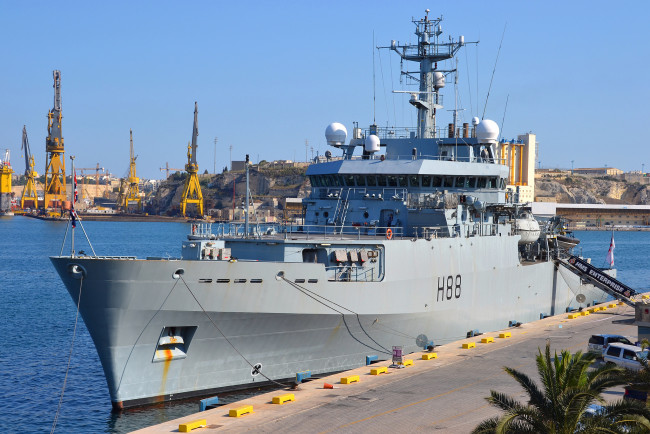 Обои картинки фото hms enterprise, корабли, крейсеры,  линкоры,  эсминцы, флот, боевой