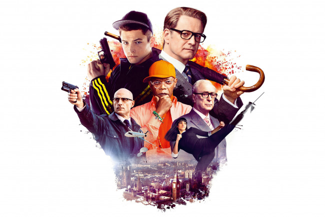 Обои картинки фото kingsman, the secret service, кино фильмы,  the secret service, приключения, боевик, служба, секретная, the, secret, service