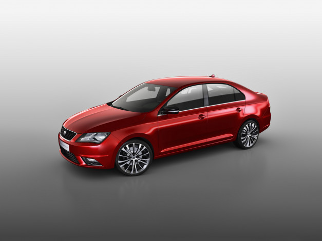 Обои картинки фото seat toledo concept 2012, автомобили, seat, toledo, concept, 2012, серый, фон, chery