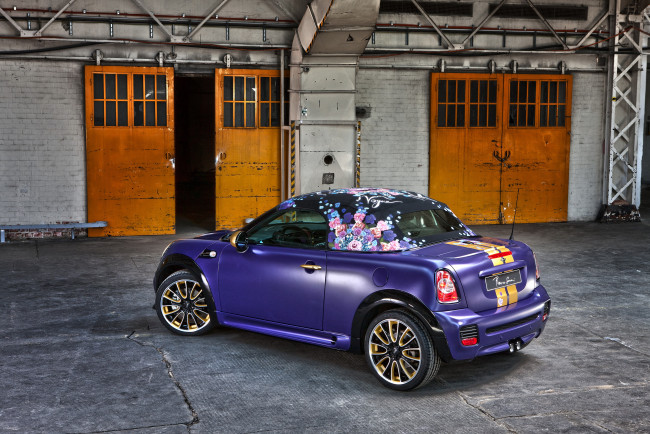 Обои картинки фото автомобили, mini, by, franca, s, roadster, cooper, sozzani