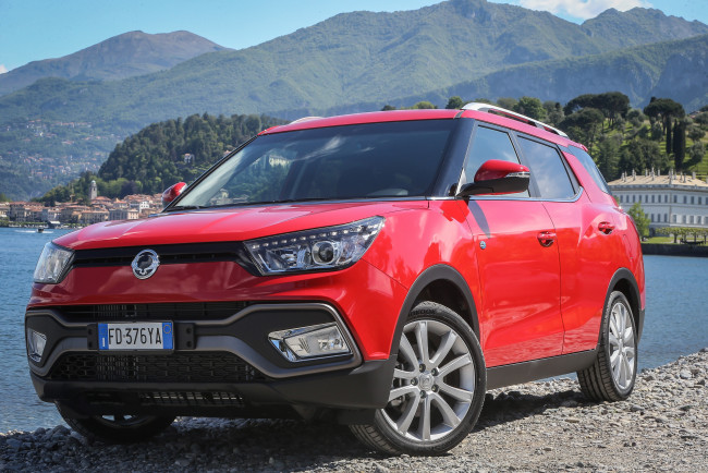 Обои картинки фото автомобили, ssang yong, ssangyong, xlv, 2016г