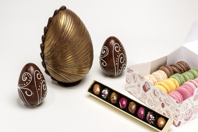 Обои картинки фото праздничные, пасха, конфеты, печенье