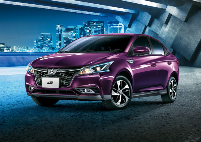 Обои картинки фото автомобили, luxgen, s3, 2016г