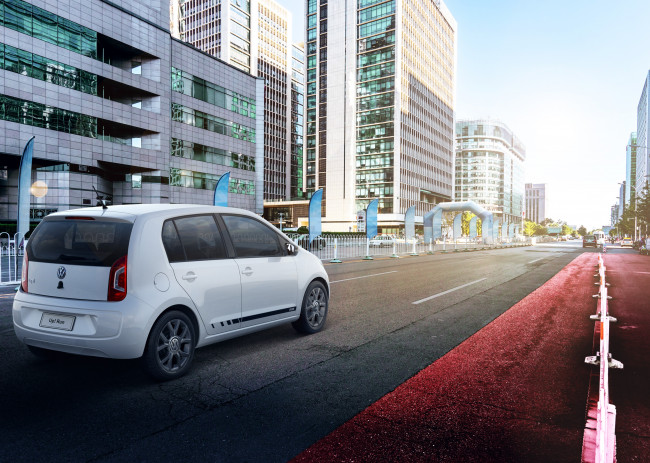 Обои картинки фото автомобили, volkswagen, up, 2016г, run