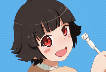 Картинка аниме unknown +другое взгляд девушка фон