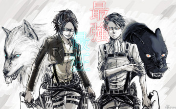 Картинка аниме shingeki+no+kyojin атака титанов арт shingeki no kyojin