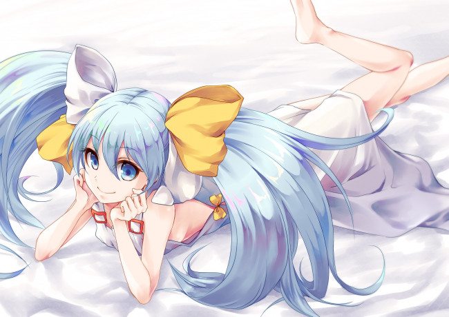 Обои картинки фото аниме, unknown,  другое, девушка, фон, взгляд