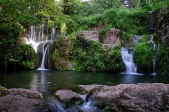 Картинка природа водопады простор