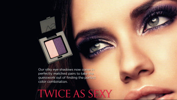 Картинка бренды anna+sui макияж тени лицо модель адриана лима