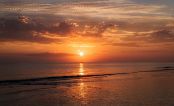 Картинка природа восходы закаты простор