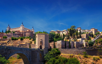 Картинка toledo города толедо+ испания простор