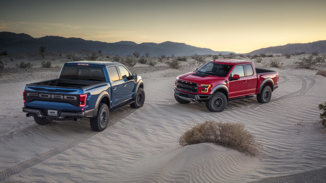 Обои картинки фото ford f-150 raptor 2019, автомобили, ford, 2019, f-150, raptor, blue, red, внедорожник
