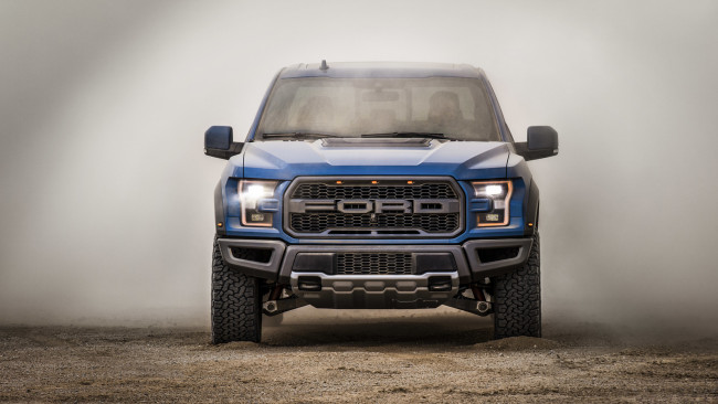 Обои картинки фото ford f-150 raptor 2019, автомобили, ford, blue, внедорожник, 2019, f-150, raptor