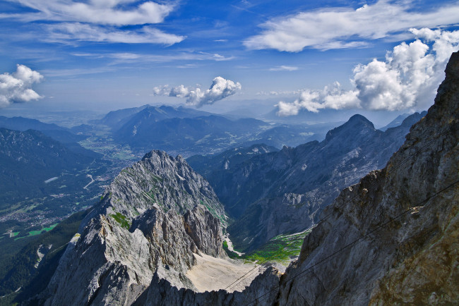 Обои картинки фото природа, горы, простор