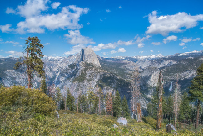 Обои картинки фото природа, горы, простор