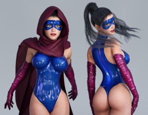 Картинка 3д+графика люди+ people фон взгляд девушка