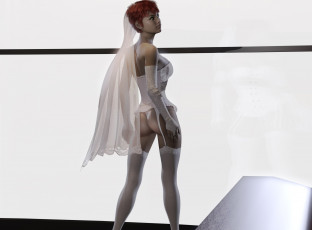 Картинка 3д+графика люди+ people фон взгляд девушка