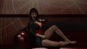 Картинка 3д+графика люди+ people фон взгляд девушка